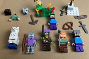 lego Minecraft minifigures