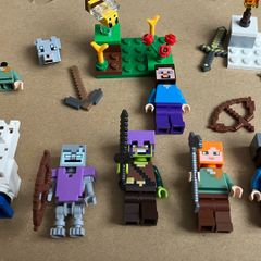 lego Minecraft minifigures