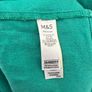 M&S Linen Dress in Spearmint Green UK 10 Image 3