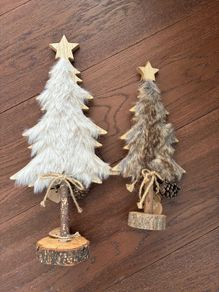 Boltze Wooden Xmas Decorations