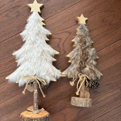 Boltze Wooden Xmas Decorations