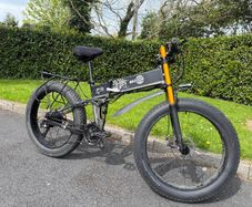 Bezior X Plus Electric Bike 1500W - Fat Tyres - Foldable - Excellent Condition