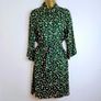 Dorothy Perkins Green Spotted Polka Dot Belted Shirt Dress Image 2