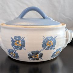 Suzanne May Pottery Casserole Dish Irish Studio Pottery Dublin Lidded