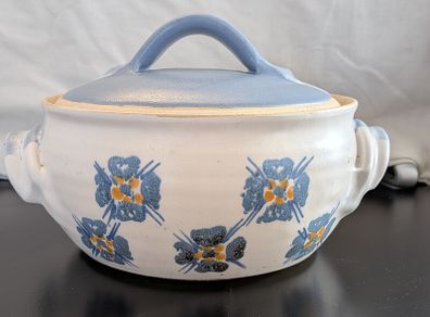Suzanne May Pottery Casserole Dish Irish Studio Pottery Dublin Lidded