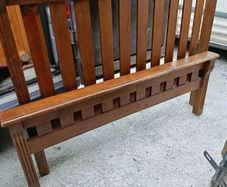 double bed frame
