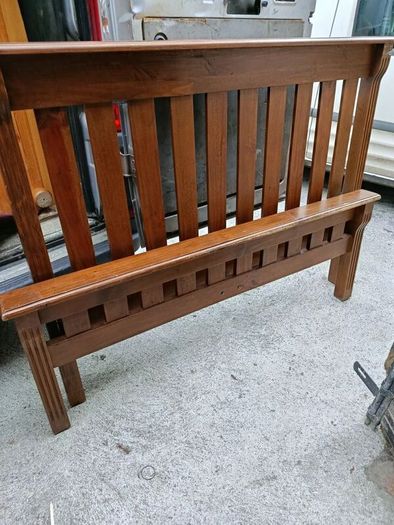 double bed frame