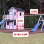 Playhouse, Swing Set. Image 8