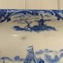 Fabulous Large Antique Blue and White Tray with Moulded Side Handles, by Wedgwood & Co Ltd in the Beautiful "Hague" Pattern Circa 1900-1920 Image 8