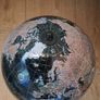 Stylish Black Mini Globe Image 3