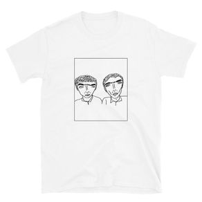 Badly Drawn Celebrities - Gallagher Brothers - Oasis - T-Shirt - hoodie