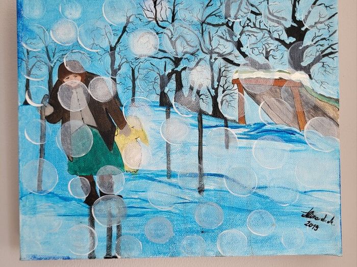 Original acrylic painting on canvas!