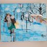 Original acrylic painting on canvas! Image 2