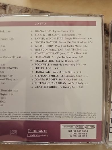 And They Danced The Night Away 4CD Boxset - 72 Pure Disco Classics From The 70s & 80s