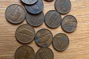 Half Penny Coin x13