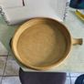 Wynne pottery Dublin 27cm. diemter baked dish or salad / pie dish signed Image 10