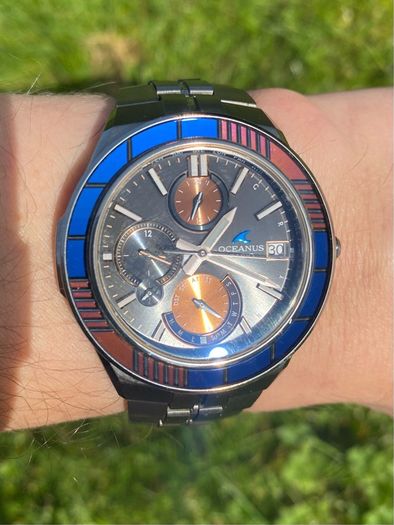 Casio Oceanus Manta Edo Kiriko OCW-S5000D-1AJF