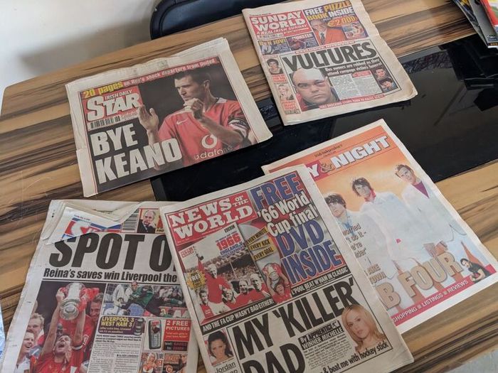 Huge 1990 80s vintage liverpool and some vintage Ireland soccer gear signed gear etc