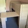 Kids Mid-Sleeper Bedroom Set - Bed, Desk, Wardrobe & Storage Image 2