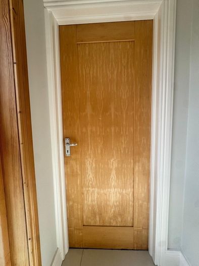 3 x Internal Doors Frosted Glass Panels & Handles Various Size