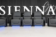 Sienna 3+1+1 Electric Leather Recliner Sofa Set