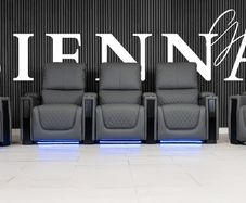 Sienna 3+1+1 Electric Leather Recliner Sofa Set