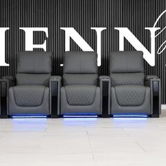 Sienna 3+1+1 Electric Leather Recliner Sofa Set