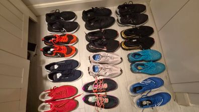 12 pairs of Branded Trainers