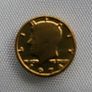 US Miniature 24K Gold Plated Token Image 2