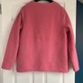 M&S Pink Fleece Jacket Size Medium Image 2
