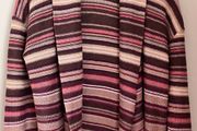 Size 8-10 Linen Striped Cardigan by Ralph Lauren