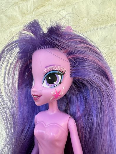 My Little Pony G4 Twilight Sparkle Original Series Equestria Girl Doll approx. 21 cm. Used Please see photos