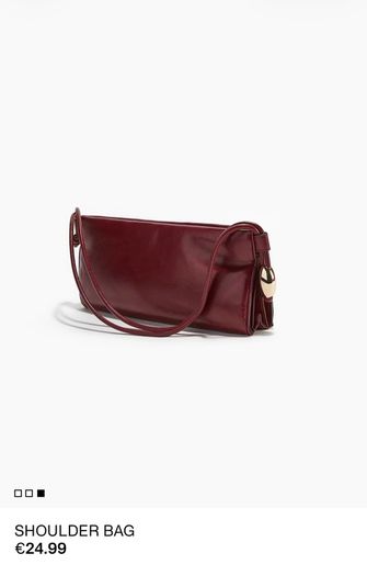 Burgundy Shoulder Bag - Brand New