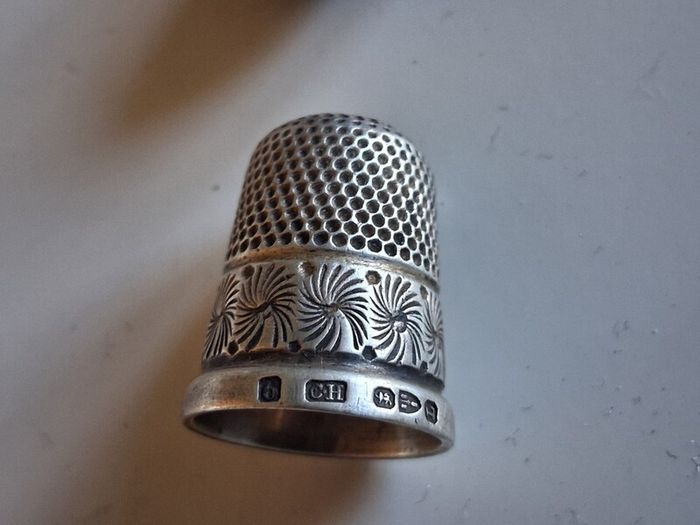 Charles Horner Chester Silver Thimble plus another