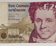 Ireland 1998 20 Pounds Banknote Note Daniel O'Connell