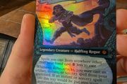 Bilbo Thief in The Night foil The Hobbit Magic The Gathering
