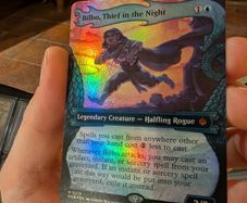 Bilbo Thief in The Night foil The Hobbit Magic The Gathering
