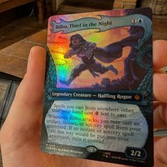 Bilbo Thief in The Night foil The Hobbit Magic The Gathering
