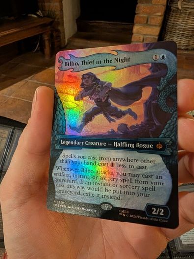 Magic The Gathering The Hobbit cards, surge foil, foil, mythics