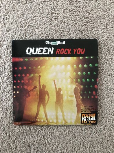 Queen Rock You Irish Mail On Sunday Cd music