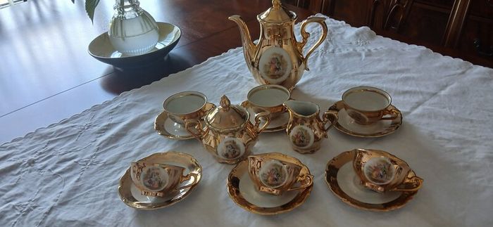 a bone china coffee set