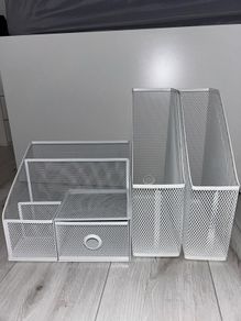 ikea desk storage