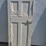 Original 1920s Four-Panel Timber Door Image 3