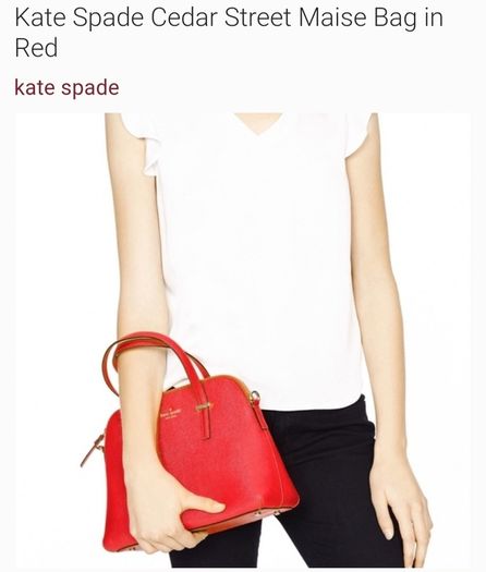 Kate Spade New York Cedar Street Maise satchel bag