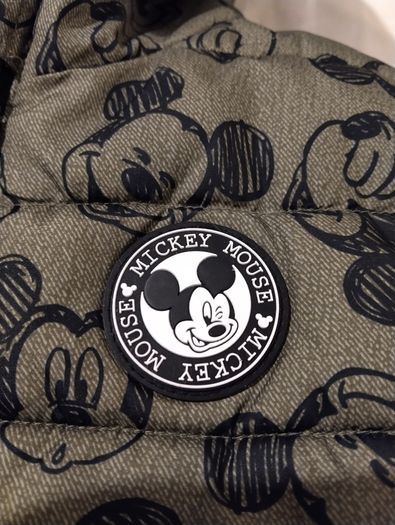 Disney Mickey Mouse Warm Fleece Lined Hooded Jacket