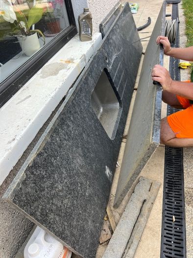 3 granite kitchen counter top