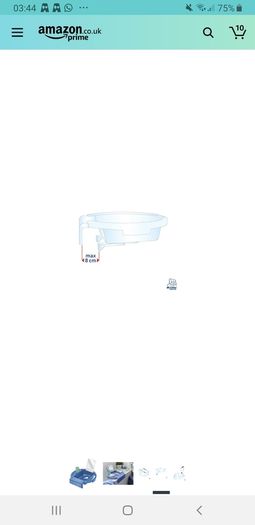 Rotho Babydesign Kiddy Wash Children's Washbasin, to be Attached to The Edge of The Bathtub