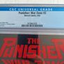 The Punisher War Zone Marvel  Issue 2 CBCS / CGC 9.8 Certified Graded Comic Framed  DC Image 3