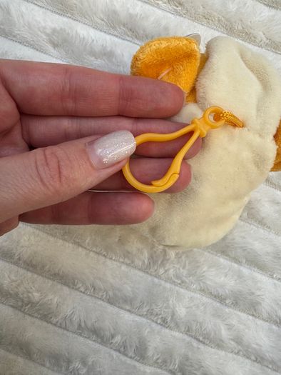 My Little Pony Plush Coin Purse with clip-on Applejack Please see photos