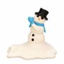 Snowman Wine Bottle Holder, Christmas Table Decoration 3D Image 2